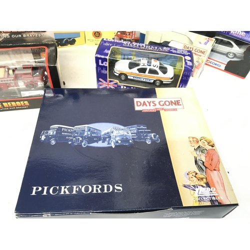 1056 - A Collection of Boxed Diecast including Corgi. Lledo etc.