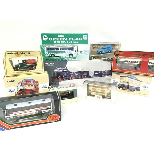 1059 - A Collection of Boxed Diecast including Corgi Classics. Matchbox Models of Yesteryear.EFE.etc.No Res... 