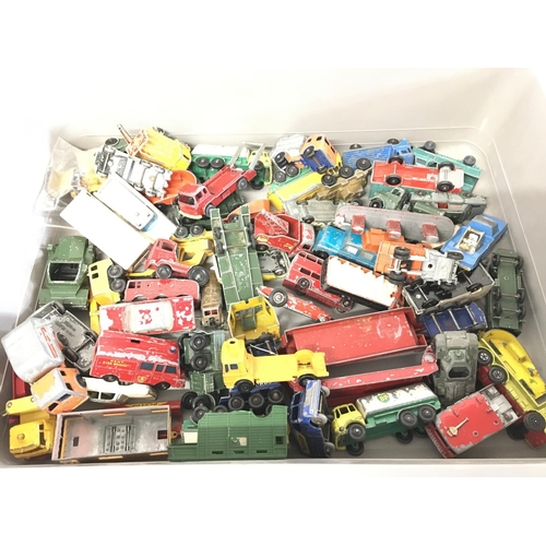 1064 - A Collection of Playworn Diecast Including Husky. Matchbox. Etc. No Reserve.