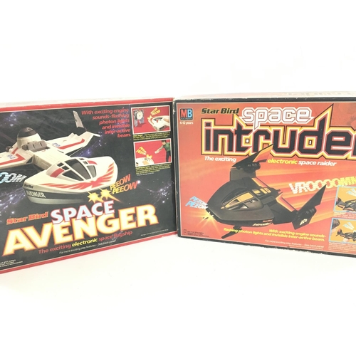 107 - A Boxed MB Games Space Avenger and a Space Intruder.(2).