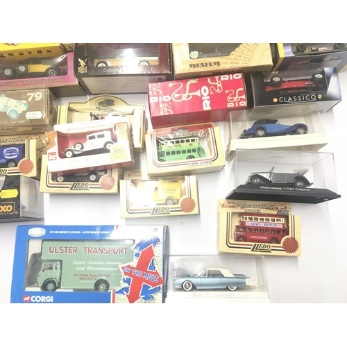 1073 - A Collection of Boxed Diecast Including Lledo. Vanguards Corgi. Etc.