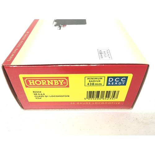 1097 - A Boxed Hornby SR 0-6-0 Class QI Locomotive #R3559 DCC Ready.