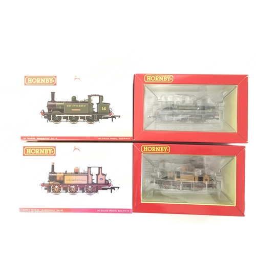 1109 - 2 X Boxed Hornby 00 Gauge Locomotives. A lB and SCR Terrier Leadenhall No.4 #R3811 and a SR Terrier ... 