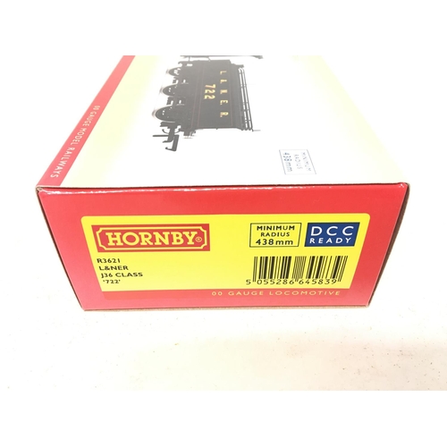 1117 - A Boxed 00 Gauge Hornby L and NER J36 Class #R3621.DCC Ready.