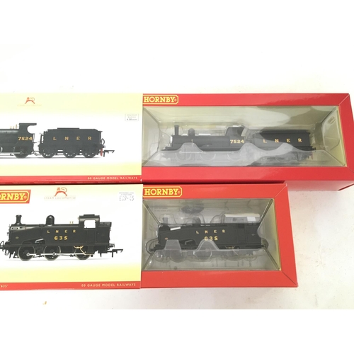 1118 - 2 X Boxed Hornby 00 Gauge Locomotives. A LNER Class J15 #R3230. And a LNER J50 Class #R3324. Both DC... 