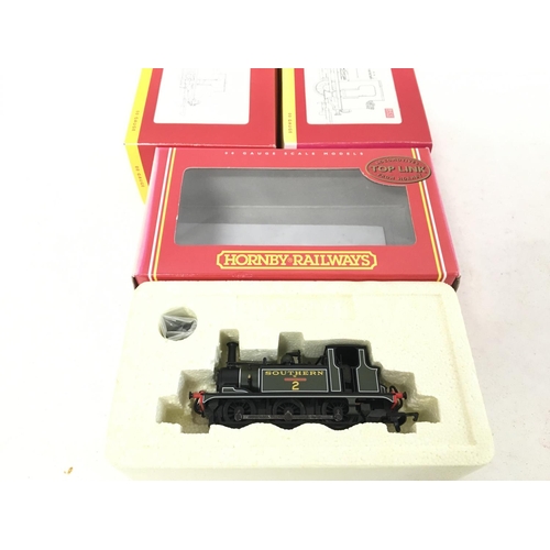 1138 - 3 Boxed 00 Gauge Hornby Locomotives. A SR Terrier #R 2063. A GNR 0-6-0T Class J13 Loco DCC Ready #R2... 