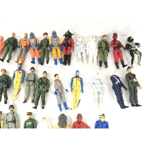 118 - A Collection of Action Force Figures and Some Accessories.