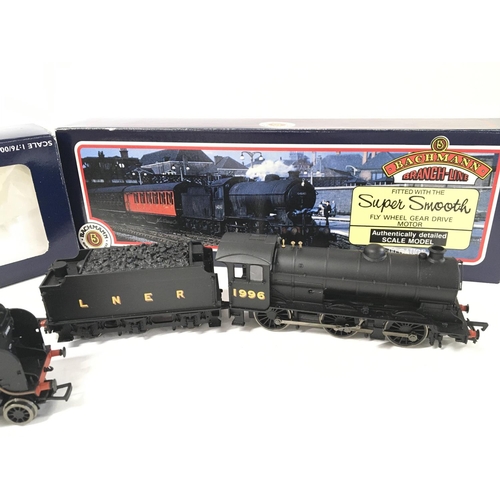 1254 - 2 X Boxed Bachmann 00 Gauge Locomotives A Lord Nelson 30850 #31-406 and a 0-6-0 J39 1996 LNER #31-85... 