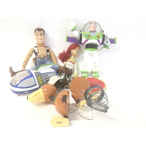 1257 - A Box Containing a Collection of Toy Story Toys.a/f.