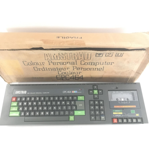 140 - A Boxed Amstrad personal Computer CPC 464.