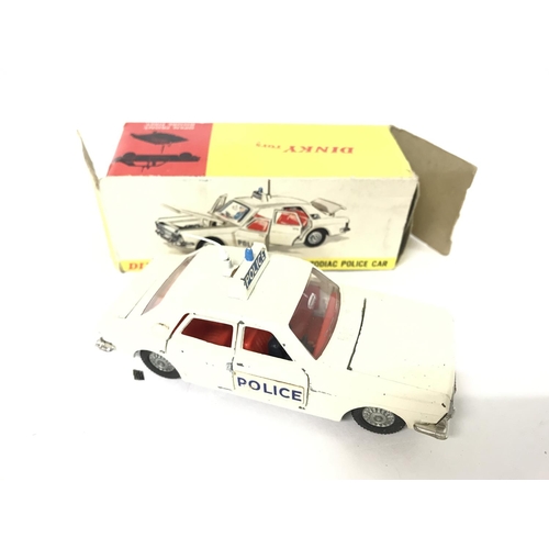 194 - A Boxed Dinky Toys Ford Zodiac Police Car #255.