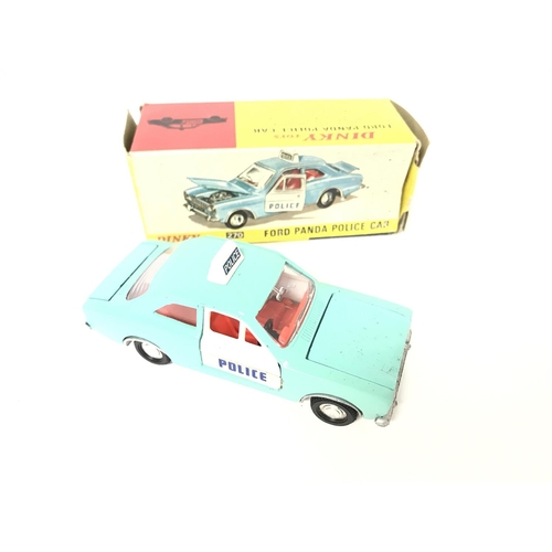 195 - A Boxed Dinky Ford Panda Police Car #270