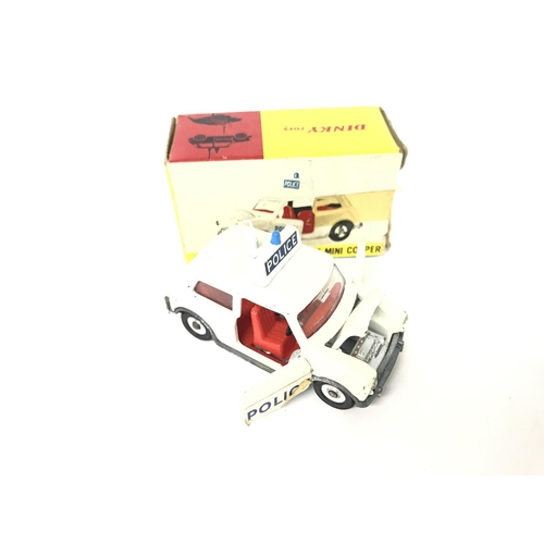 196 - A Boxed Dinky Police Mini Cooper #250.