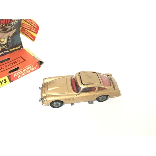 204 - A Boxed Corgi James Bond Aston Martin D.B.5 #261 includes Spare Villain. A Ticked Check List and ins... 