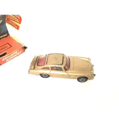 204 - A Boxed Corgi James Bond Aston Martin D.B.5 #261 includes Spare Villain. A Ticked Check List and ins... 