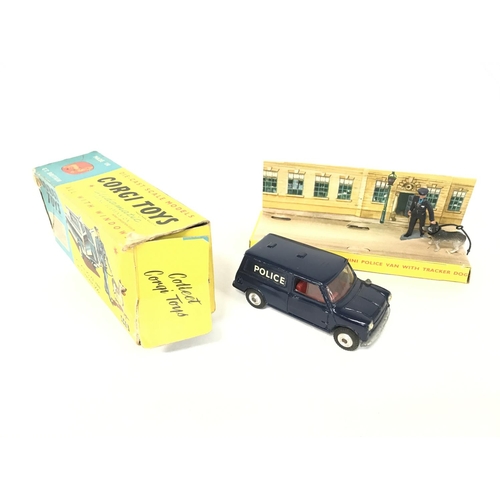 206 - A Boxed Corgi B.M.C Min Police Van With Tracker Dog. #448