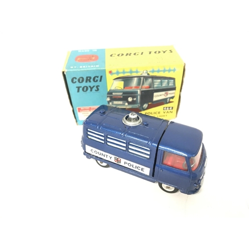 207 - A Boxed Corgi Commer Police Van With Flashing Light. #464.