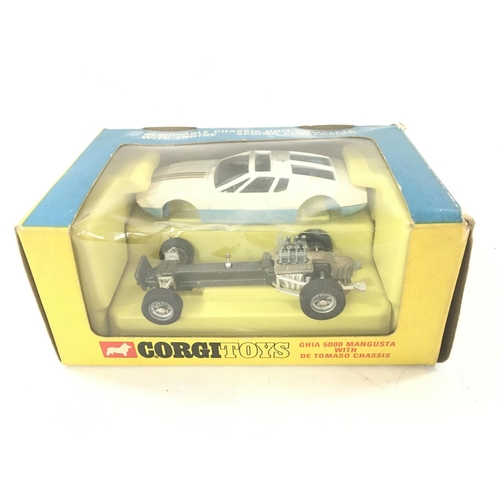 21 - A Boxed Corgi Gaia 5000 Mangusta With De Tomaso Chassis. #271.