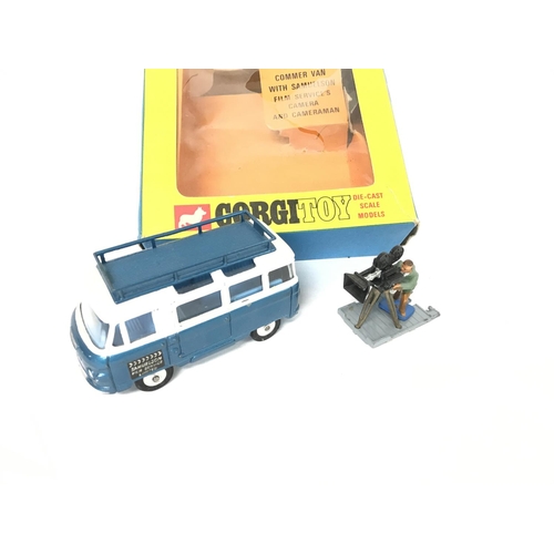 A Boxed Corgi Commer Mobile Camera Van #479.