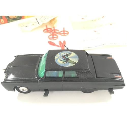 25 - A Boxed Corgi Green Hornet Black Beauty #268 with Spinners. Rockets and Instructions.