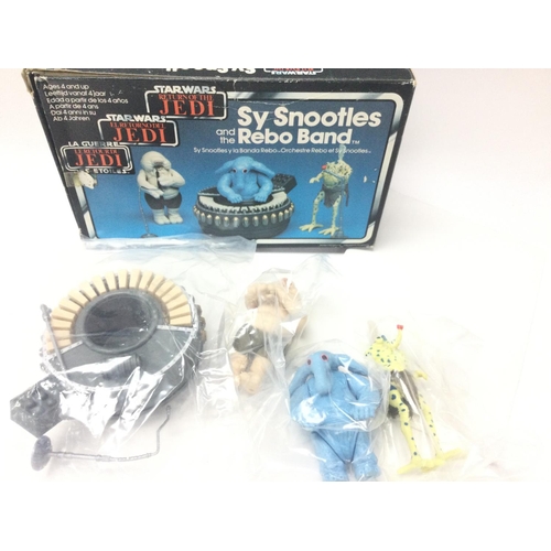 262 - A Boxed Star Wars Return Of The Jedi Sy Snootles And The Rebo Band. Figures Are Still Sealed In Bags... 