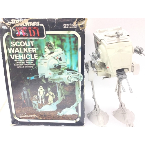 266 - A Boxed Star Wars Return Of The Jedi Scout Walker Vehicle.
