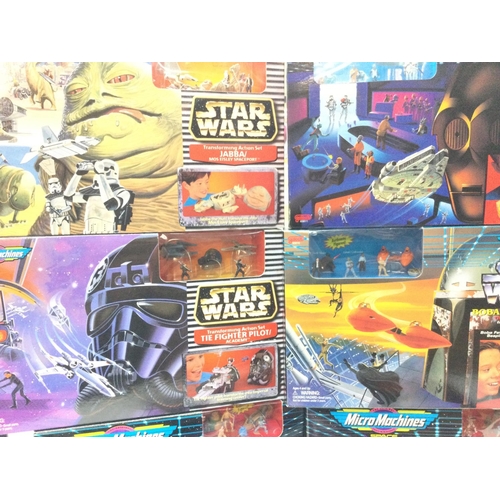 268 - 2 X Boxes Containing Boxed And Sealed Star Wars Micro Machines Playsets.(2)