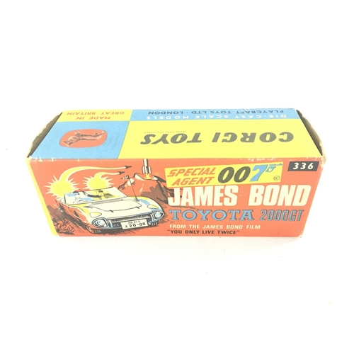 27 - A Boxed Corgi James Bond Toyota 2000GT. #336.