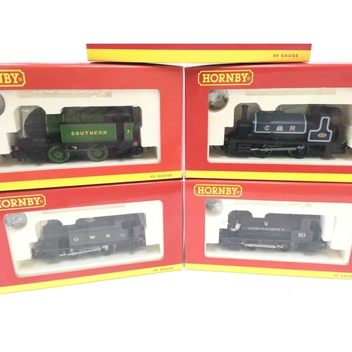 274 - A Collection of 5 Hornby 00 Gauge Locomotives boxed.