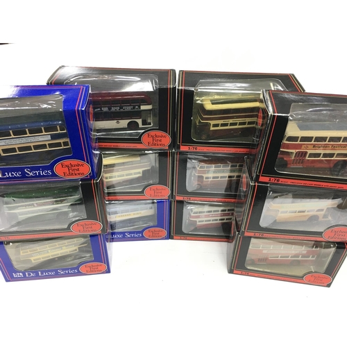 280 - A Box Containing a Collection of 24 Boxed Exclusive First Editions Buses.