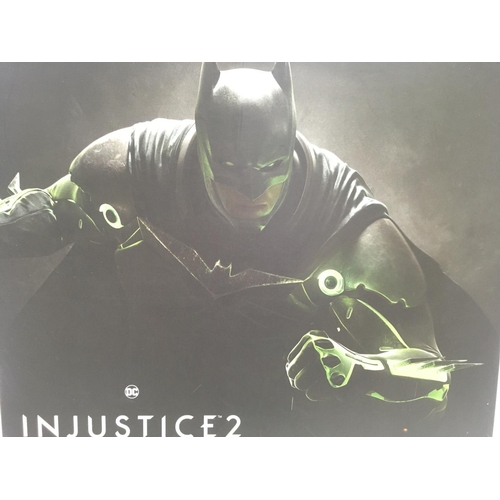 299 - A boxed Injustice 2 Batman and Brainiac set.