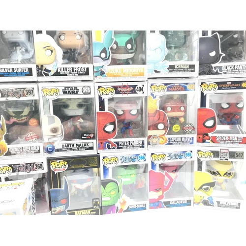 300 - A Box Containing a Collection of Boxed Funko Pop Figures.