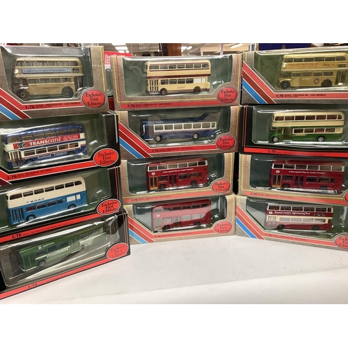 311 - A Box Containing a Collection of Boxed Buses including Exclusive First Editions. CSM. And Corgi.