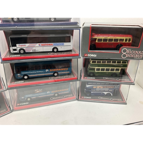 312 - A Collection of Corgi Original Omnibus. All boxed.