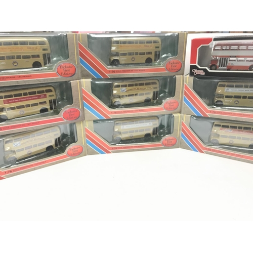 320 - A Box Containing Exclusive First Editions. Corgi Original Omnibus.and Model Bus Evolution.