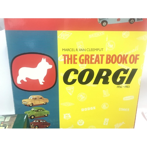 323 - A Box Containing Boxed Bus Gift Sets. And A The Great Book Of Corgi.