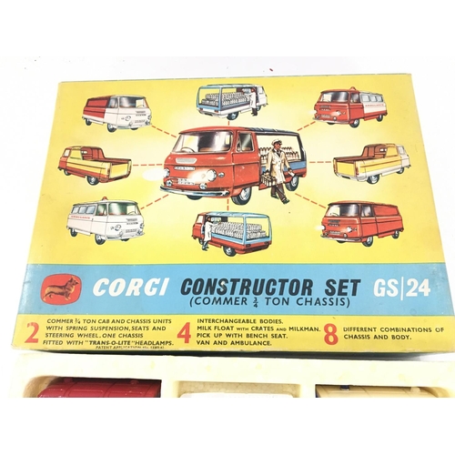 38 - A Boxed Corgi Constructor Set #GS/24.