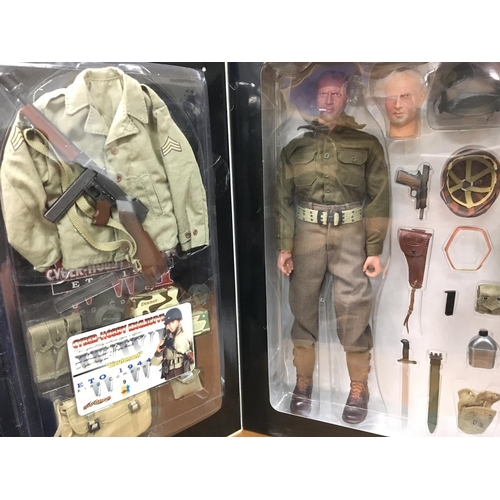 402 - A Boxed Dragon Action Figure Lieutenant Set.