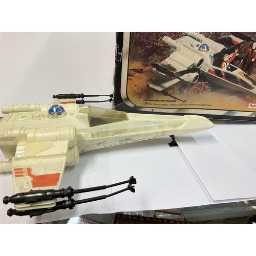 415 - A Boxed Star Wars The Empire Strikes Back X-Wing Fighter.