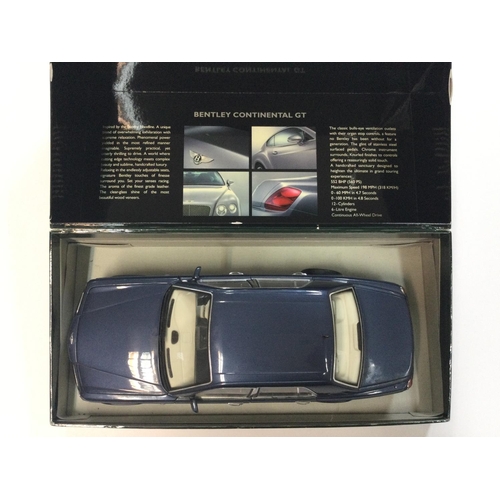 432 - A Boxed Minichamps Bentley Continental G.T.A/F.