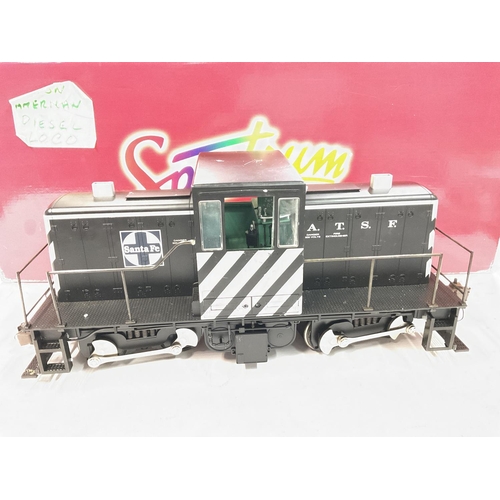 442 - A Boxed Bachmann Spectrum G Gauge GE 45-Ton Side Rod Diesel Locomotive #81897.