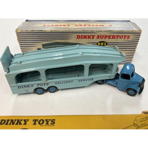 448 - A Boxed Dinky Supertoys Pullmore Car Transporter with Loading Ramp.#982 794.