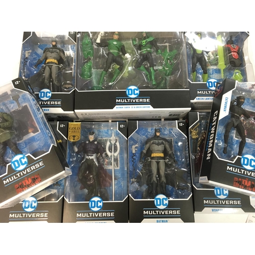 469 - A Collection of Boxed DC McFarlane Multiverse Toys.