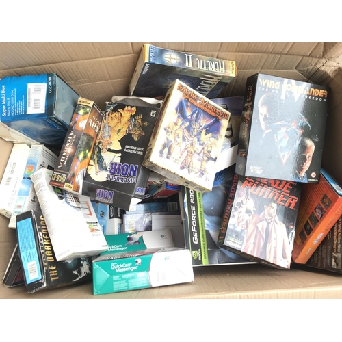 478 - A Box containing Big Box P.C. Games. No Reserve.