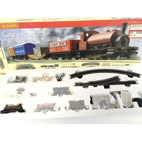 488 - A Boxed Hornby City Industrial Train Set #R1127.