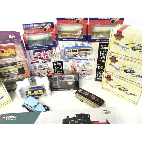 503 - A Collection of Corgi Classics. Matchbox Collectables including The Beatles Collection.