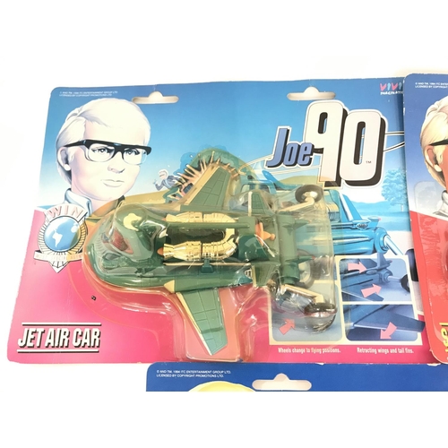 51 - 3 X Vivid Imaginations Carded Joe 90 Sets. including a Jet Air Car and 2 x Special Agent Kits.