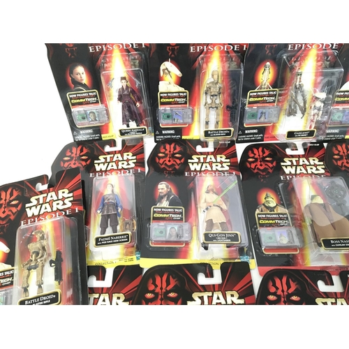 522 - A Collection of Star Wars Episode 1 Carded Figures.