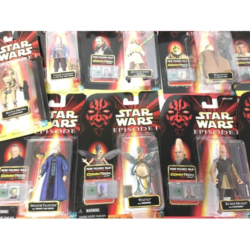 522 - A Collection of Star Wars Episode 1 Carded Figures.