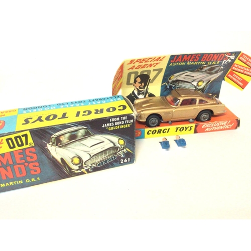 540 - A Boxed Corgi James Bond Aston Martin D.B.5 #261.